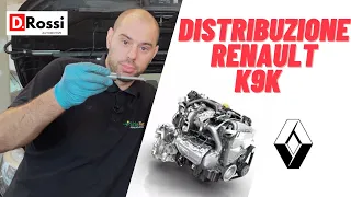 MANUTENZIONE SOSTITUZIONE CINGHIA DISTRIBUZIONE RENAULT K9K 1.5 DCI