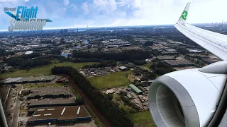 MSFS 2020 - Realistic Rotterdam Landing