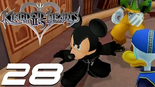 Kingdom Hearts 2.5 HD Remix Walkthrough Part 28 - King Mickey & Tron Games