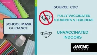 School districts facing big decision on masks after new CDC guidance