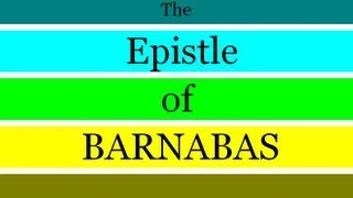 Epistle of Barnabas (Read-Along Version--HIGHLIGHTED)