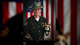 Geauga County K-9 Midge dies on same day as handler, retired sheriff Dan McClelland