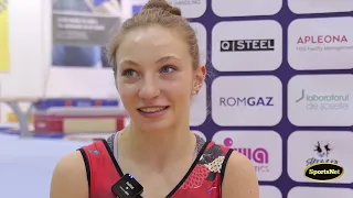 Interviu cu Ana Maria Bărbosu - componentă a lotului național de gimnastică artistică al României