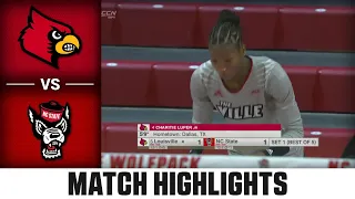 Louisville vs. NC State ACC Volleyball Highlights (2023)