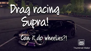 Drag racing Supra Tune + new Engine! | Hashiriya Drifter | No mods |