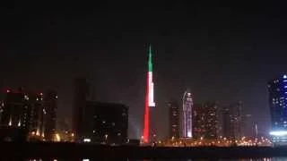 2015 Dubai new year firework (Burj Khalifa)