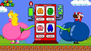 Mario Bros: Peach and Mario Super Sized Escape Choosing the IDEAL BUTT Vending Machine Maze Mayhem