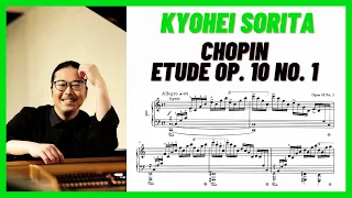 CHOPIN: Etude in C major, Op. 10 No. 1 "Waterfall" (Audio + URTEXT sheet) [KYOHEI SORITA]