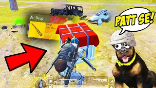 ONLY AIR DROP WEAPONS CHALLENGE with CHOP & BOB in BGMI (PUBG Mobile Battlegrounds Mobile India #5)