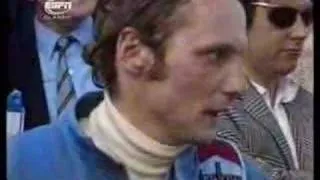 Formula One Lauda and Montezemolo interview 1974