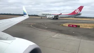 Alaska 737-900ER Engine Start, Taxi, and Takeoff from Seattle-Tacoma