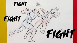 Drawing Fight Scenes and understanding them