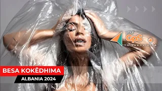 Besa Kokëdhima represents Albania | Eurovision 2024 - gpstomusic.gr