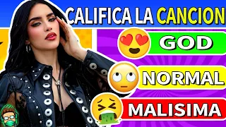 CALIFICA LA CANCION DE KIMBERLY LOAIZA 😉🎙️🎶 / KIMBY / MAL HOMBRE / LOS BESOS QUE TE DI / DEVOTO