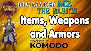 RPG Maker MZ The Basics Items, Weapons and Armors