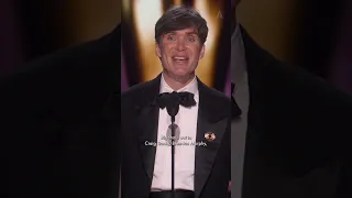 Cillian Murphy Wins Best Actor for 'Oppenheimer' | 96th Oscars (2024)