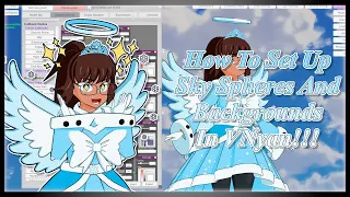 How To Set Up Sky Spheres And Backgrounds In VNyan!!!
