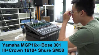 Mixer Yamaha MGP16X hàng xịn chính hãng Indonesia giá 16tr LH 0969991779