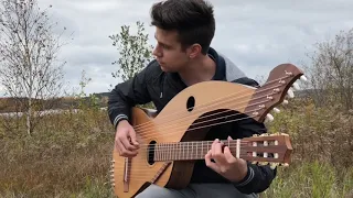 Fields Of Gold - (Sting) -  18 String Harp Guitar - Jamie Dupuis