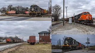 Railfanning Northwest Indiana (Ft. Crazy Consist on CN L515!) 3/11/22