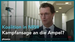 Hendrik Wüst zu seiner Wahl zum Nordrhein-Westfälischen Ministerpräsidenten am 28.06.22