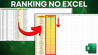 Como Criar Um Ranking no Excel | Função Cont.Se | Contar Valores que Mais Aparecem numa Lista