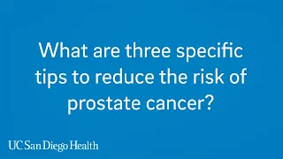 Prostate Cancer: Medical Oncologist Dr. McKay Answers FAQs