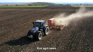 Setí ozimé Pšenice, New Holland T7 315 BluePower, Horsch Pronto 6 DC. (ZD Klapý)