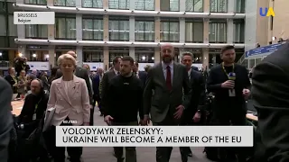 Ukraine will become member of the European Union - President Zelenskyy during his visit to Brussels