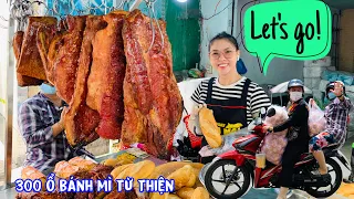 🇻🇳LIVE/"Tuyệt vời" Cận cảnh Team LYLY làm 300 ổ bánh mì heo quay từ thiện