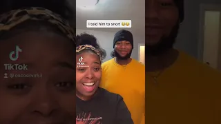 I told him to Snort 🤣 Prank on my brother, I can’t stop laughing.