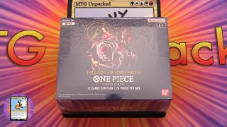 One Piece Pillars of Strength Booster Box Opening!