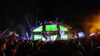 Dj Isaac at The Basscon, wasteLAND stage at EDC Las Vegas 2023