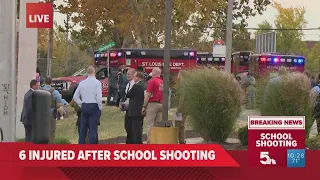 6 people injured in shooting at St. Louis school