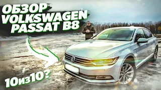 Продал Суперб пересел на Пассат Б8  Обзор Volkswagen Passat B8