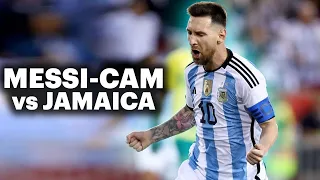 ASÍ JUGÓ LIONEL MESSI CONTRA JAMAICA 🔥 DOS GO-LA-ZOS EN MEDIA HORA, FESTEJOS, INVASIONES Y MÁS ⚽