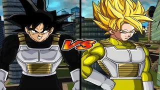 LOS SAIYAJIN RANGERS - GAMEPLAY FORMAS VS FORMAS - DRAGON BALL Z BUDOKAI TENKAICHI 3