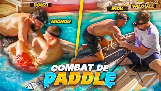 BATTLE ROYALE DE PADDLE DANS LA PISCINE AVEC LES CROÛTONS AU MEXIQUE ! (aïe ça fait trop mal)