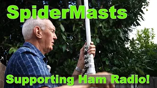 Easy Ham Radio Mast System - Spidermast from Spiderbeam