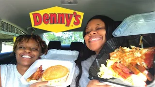 Mornings With Desi & Ci | Denny’s Mukbang