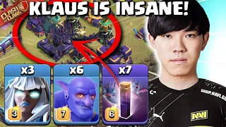 Klaus RISKS WAR on experimental TITAN BOBAT attack! This is WILD! Clash of Clans