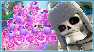 🔥 BEST DECK GIANT SCELETON RAGE CHALLENGE / Clash Royale