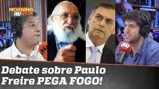 Pega fogo debate sobre Paulo Freire