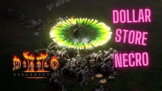The Ultimate Budget Poison Necromancer In Diablo 2 Resurrected / D2R