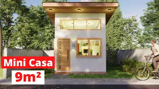 Tiny House 3x3Meters (9m²) | Mini Casa | Planos de Casa