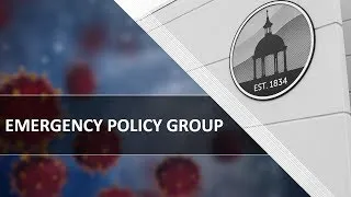 Emergency Policy Group Meeting - 04.23.2020