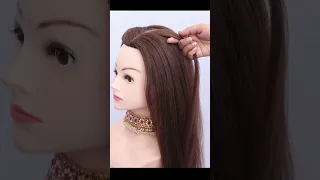 Braided Ponytail Hairstyle For Wedding - Easy Hairstyle
