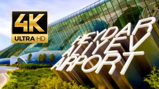 Watch Haydar Aliyev international airport [ 4K UHD ] from Azerbaijan - Baku #airport #azerbaijan