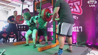 Mariana Gasparyan 240 kg squat Boss Of Bosses IV 2017