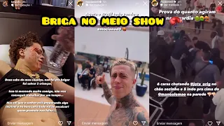 MC DANIEL - CONFUSÃO E BR1GA DURANTE O SHOW 🥊